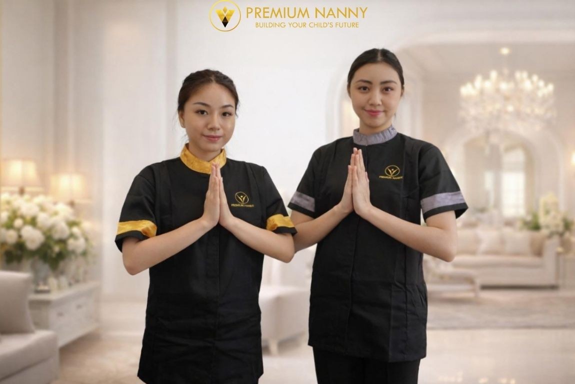 Nanny Premium Nanny bersama anak asuh