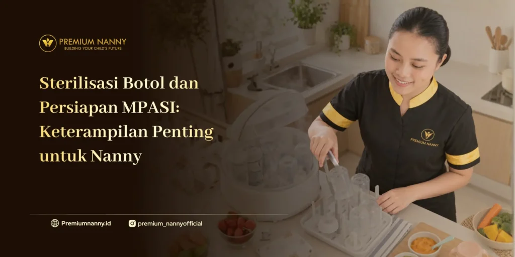 sterilisasi botol dan persiapan mpasi